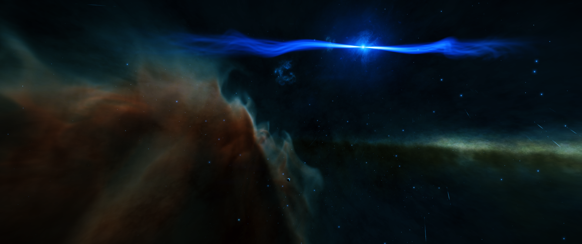 Neutron star near Eta Carina Nebula
